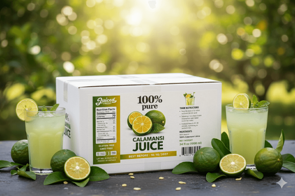 Calamansi Juice - 10kg Box · Frozen Produce