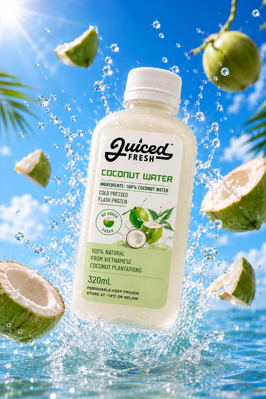 Premium Coconut Water · Beverages