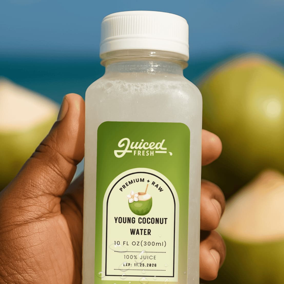 Premium Coconut Water · Beverages