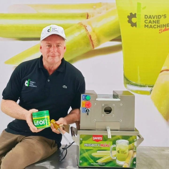 David's Cane Machine. Professional sugarcane juicer