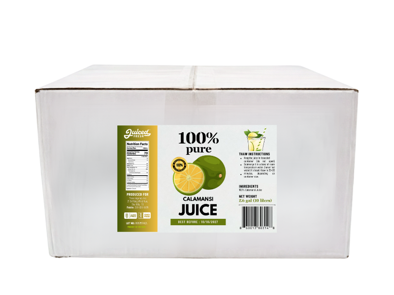 Calamansi Juice - 10kg Box Pack detail