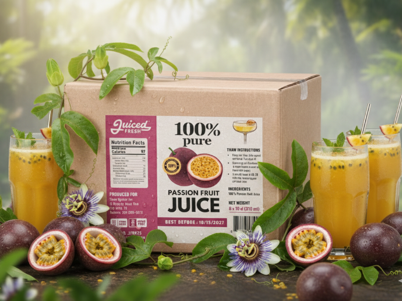 Passion Fruit Juice - 10kg Box secondary view