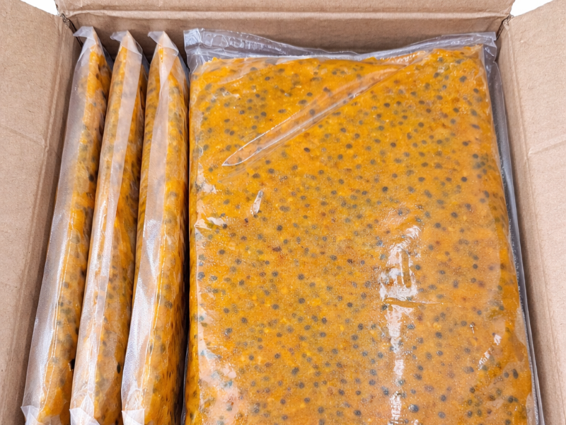 Passion Fruit Juice - 10kg Box Texture view