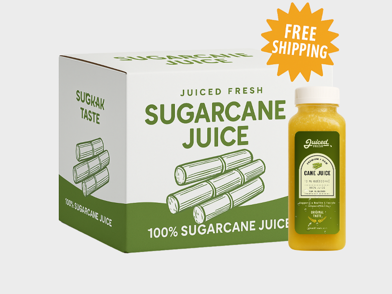 Sugarcane Juice Original Bottle detail