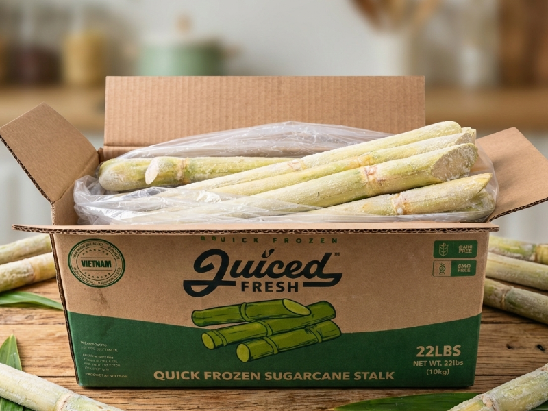 Sugarcane Stalks - 22Lbs Pack detail